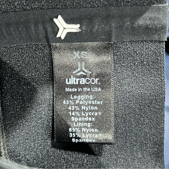 Ultracor Navy Rosette Print Ultra High Rise Legging XS - Picture 4 of 4